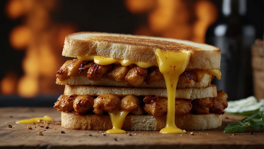 Read more about the article BBQ Chicken and Pineapple Grilled Cheese