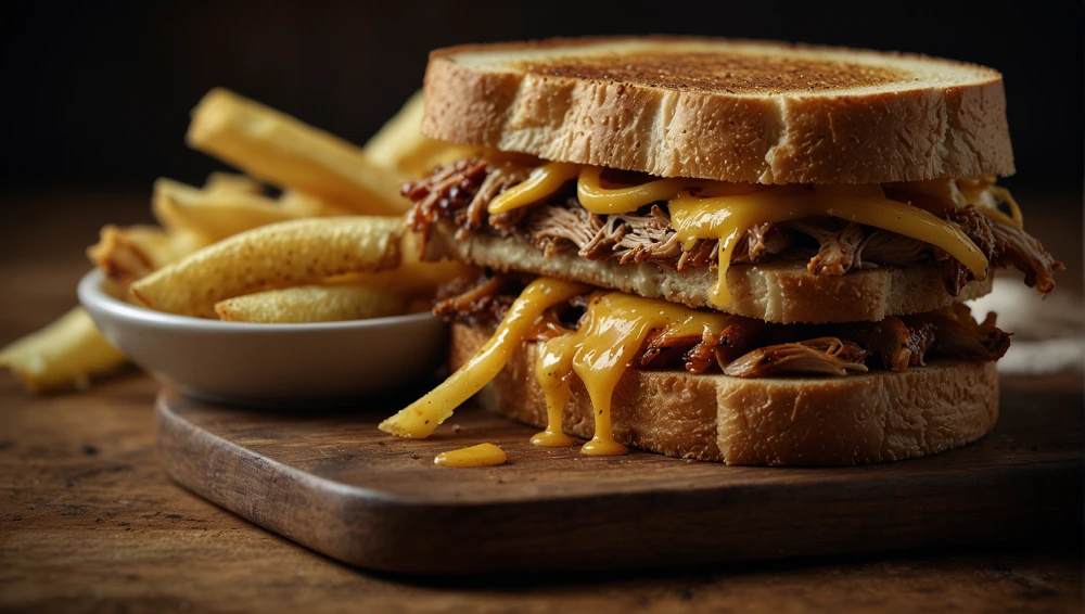 Read more about the article Pulled Pork Grilled Cheese Sandwich