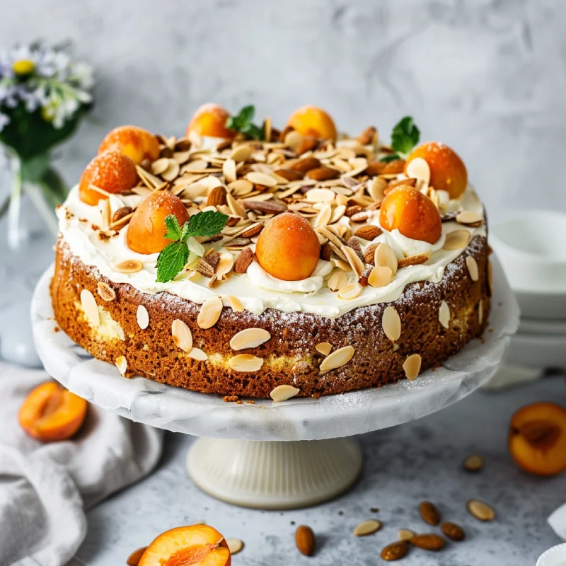 Read more about the article Almond Apricot Cake