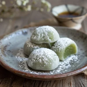 Read more about the article Green Tea Mochi