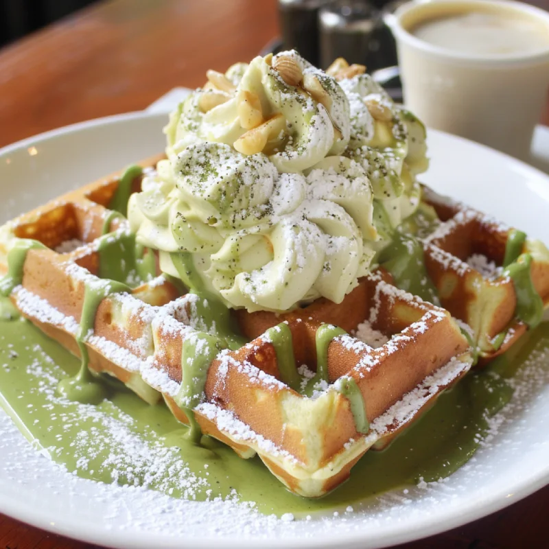 Read more about the article Pandan waffles