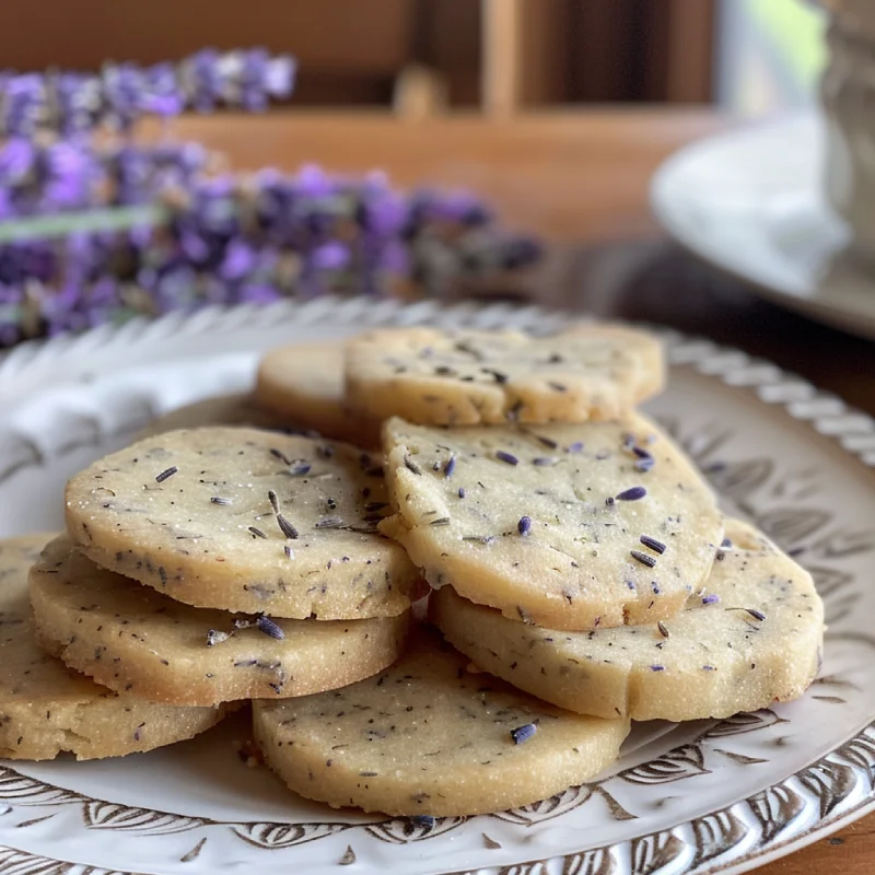 You are currently viewing Lavender Shortbread Cookies