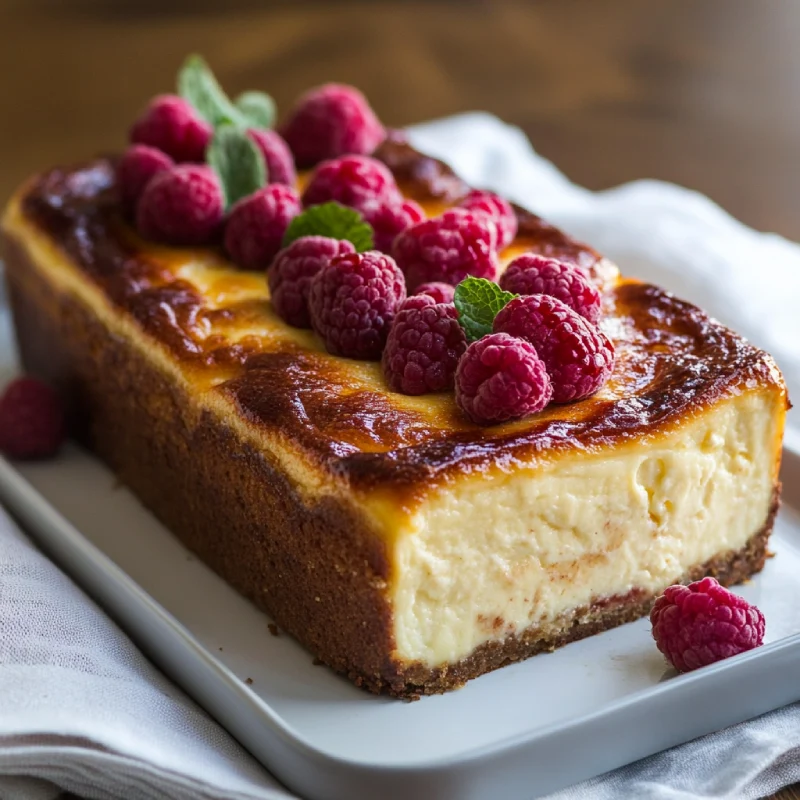 You are currently viewing loaf pan basque cheesecake recipe