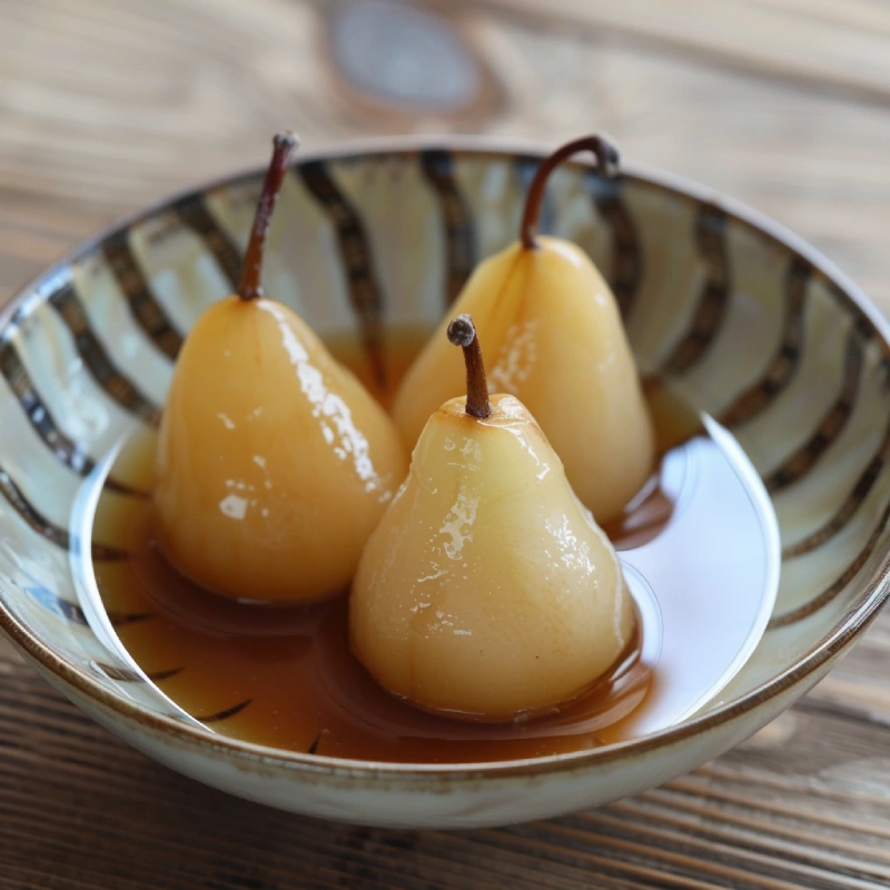 You are currently viewing Sake Poached Pears