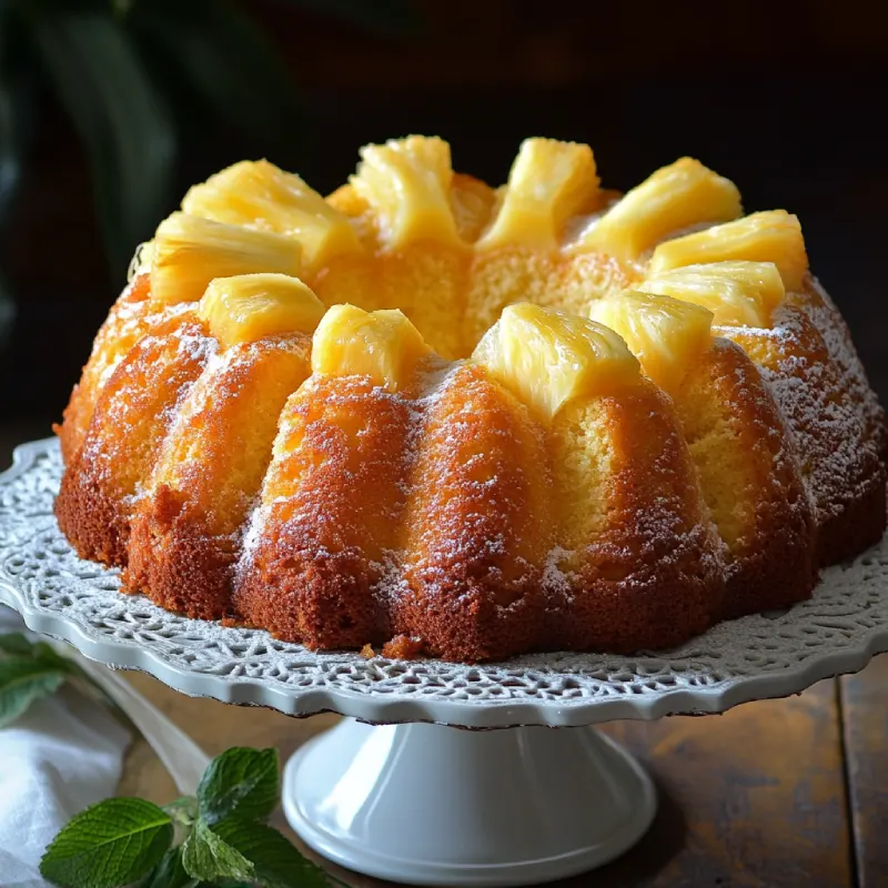 Read more about the article pineapple pound cake recipe