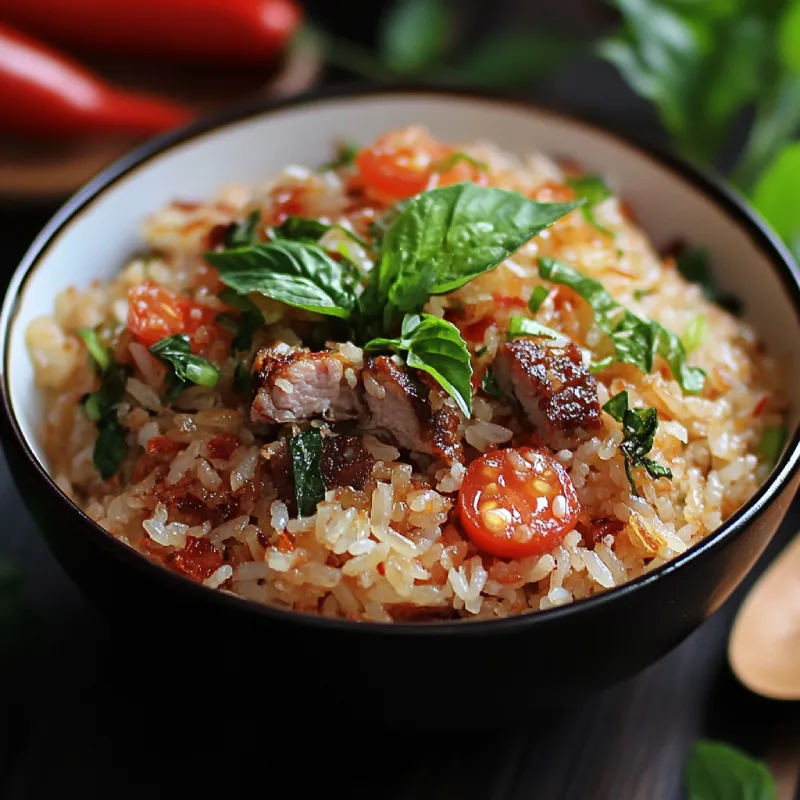 You are currently viewing Bo luc lac with tomato rice recipe