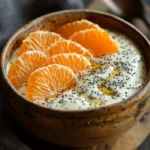 Clementine poppyseed olive oil yogurt recipe