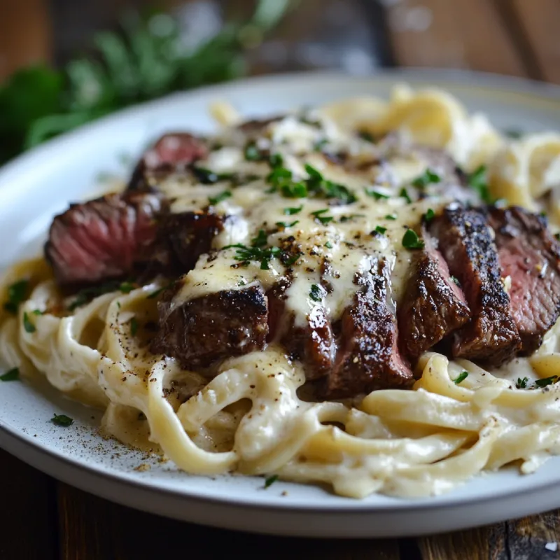 Read more about the article Steak alfredo recipe