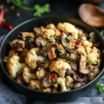 Recipe for Cauliflower and Mushrooms