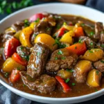 Pepper steak recipe with gravy